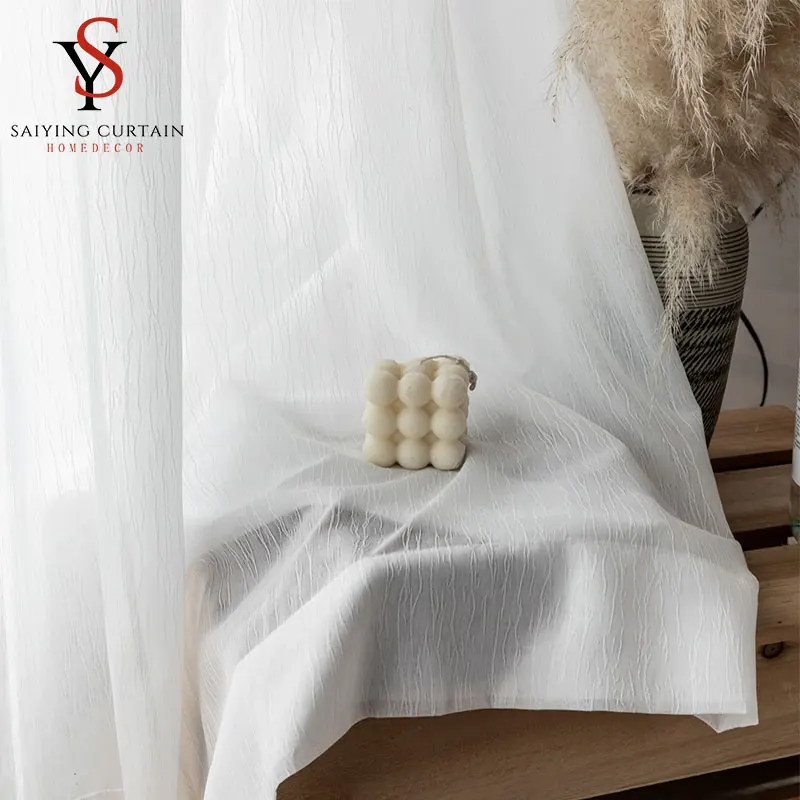White Striped Tulle Window Curtains for Bedroom, Solid Sheer Voile Curtain, Living Room, The Kithcen Drapes Blinds, Japan Style
White Striped Tulle Window Curtains for Bedroom, Solid Sheer Voile Curtain, Living Room, The Kithcen Drapes Blinds, Japan Style
