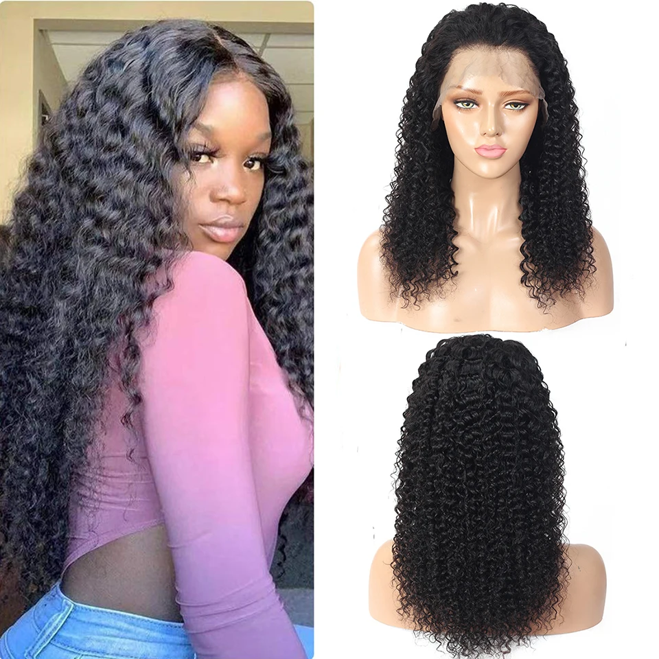 Kinky Curly Wigs 13*4 Curly Lace Front Human Hair Wig High Density Lace Frontal Wigs For Black Women Preplucked Baby Hair wig
Kinky Curly Wigs 13*4 Curly Lace Front Human Hair Wig High Density Lace Frontal Wigs For Black Women Preplucked Baby Hair wig