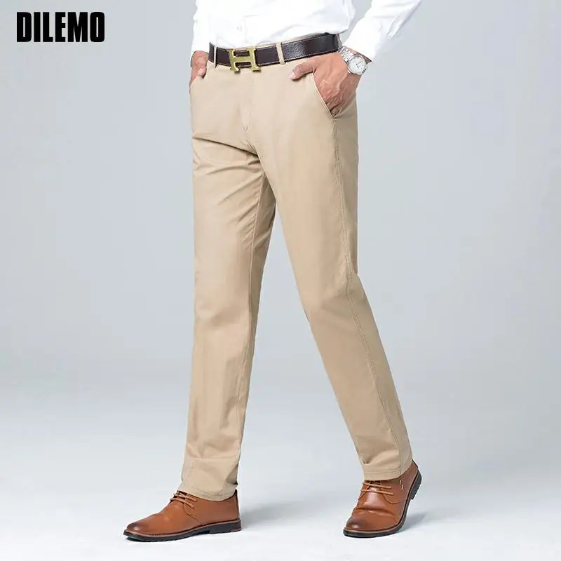 High Quality New Casual Fashion Beige Comfortable Breathable Designer Mens Clothing Brands 2021 Trousers Straight Long Pants
High Quality New Casual Fashion Beige Comfortable Breathable Designer Mens Clothing Brands 2021 Trousers Straight Long Pants