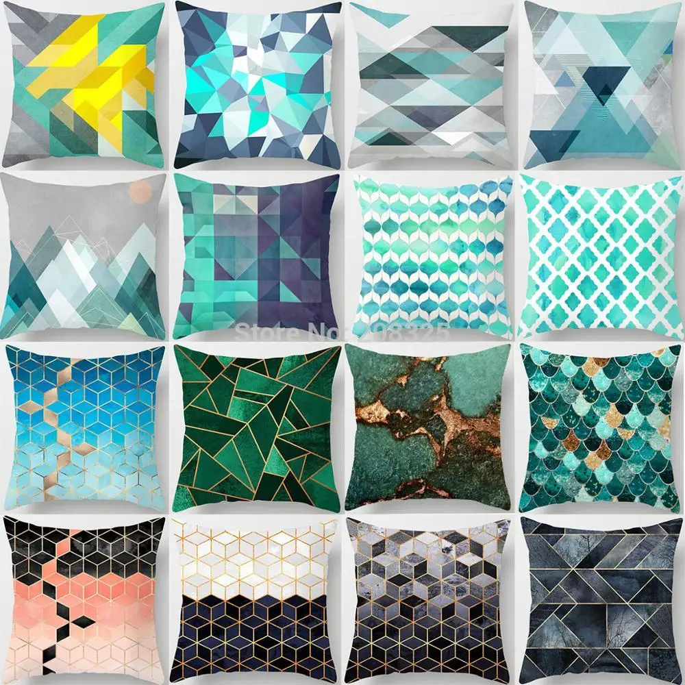 Boho Decor 45X45 Bohemian Geometric Pillow Case Green Blue Cushion Cover Home Decorative Pillows Covers for Living Room Sofa Car
Boho Decor 45X45 Bohemian Geometric Pillow Case Green Blue Cushion Cover Home Decorative Pillows Covers for Living Room Sofa Car