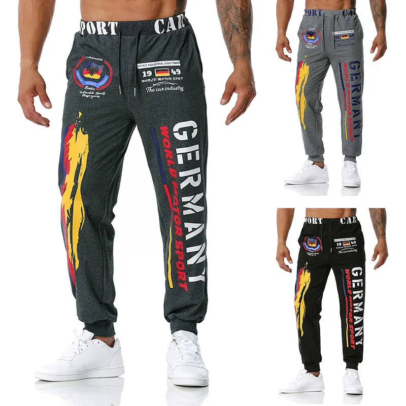 New men's casual sports pants. Brazilian flag print jogging pants. Outdoor sports pants. Football training pants 1314-8034 
New men's casual sports pants. Brazilian flag print jogging pants. Outdoor sports pants. Football training pants 1314-8034