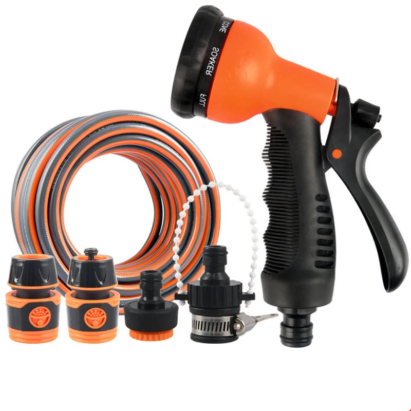 High Quality 16ft-65ft Garden Hose Telescopic Magic Hose Plastic Flexible Car Wash Hose Metal Spray Gun Outdoor Garden Watering
High Quality 16ft-65ft Garden Hose Telescopic Magic Hose Plastic Flexible Car Wash Hose Metal Spray Gun Outdoor Garden Watering