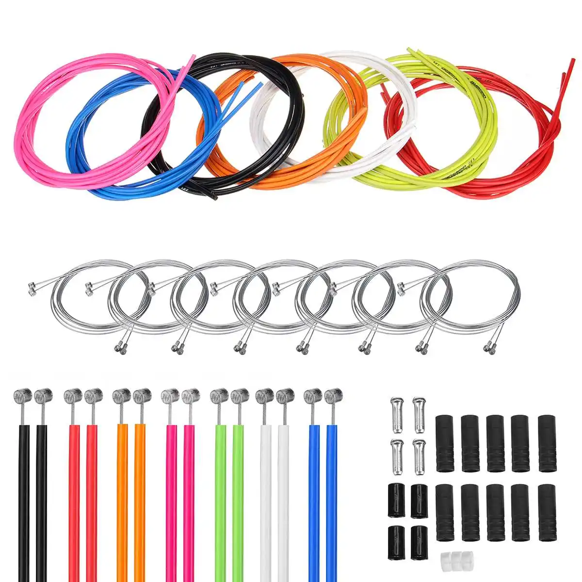 MTB Road Bike Bicycle Housing Cable Hose Set Kit Brake Shifter Bike Derailluer Brake Cable Wire Line
MTB Road Bike Bicycle Housing Cable Hose Set Kit Brake Shifter Bike Derailluer Brake Cable Wire Line