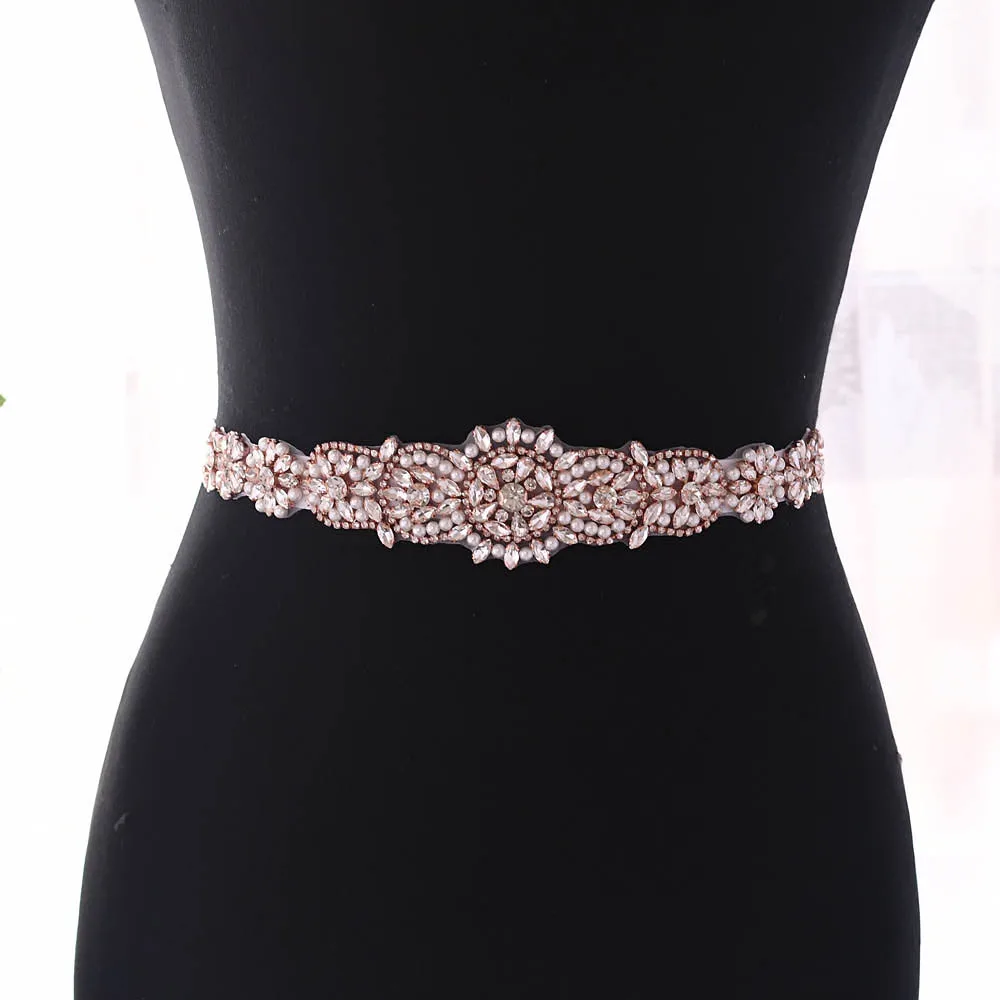 TRiXY S445 Rose Gold Wedding Belt Embellished Wedding Belts Crystal Bridal Belt Fashion Bridal Belt Wedding Dress Accessory
TRiXY S445 Rose Gold Wedding Belt Embellished Wedding Belts Crystal Bridal Belt Fashion Bridal Belt Wedding Dress Accessory