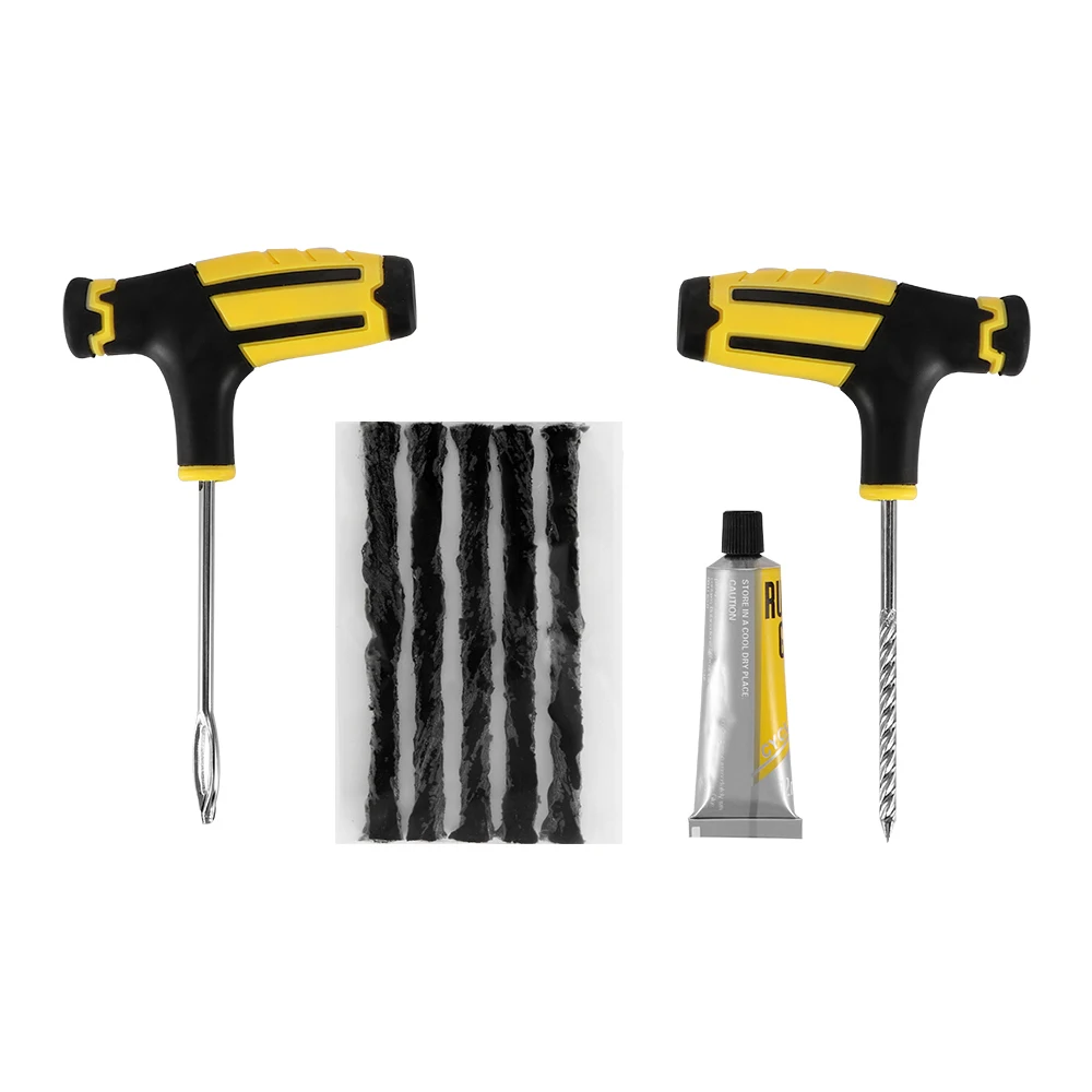 Car Tire Repair Tool Tire Repair Kit Studding Tool Set Auto Bike Tubeless Tire Tyre Puncture Plug Garage Tools Car Accessories
Car Tire Repair Tool Tire Repair Kit Studding Tool Set Auto Bike Tubeless Tire Tyre Puncture Plug Garage Tools Car Accessories