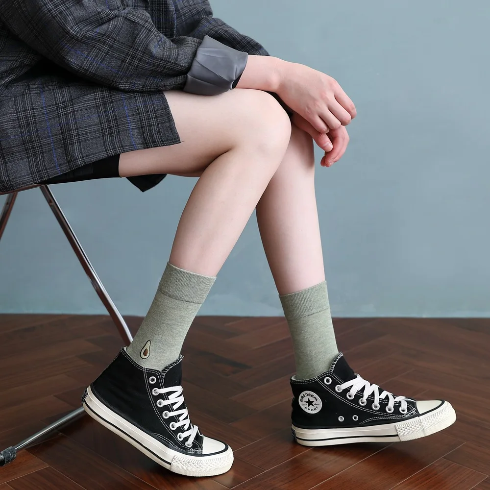 Autumn and winter women's socks 2020 new socks fruit embroidery ladies cotton socks embroidery cartoon socks long college style
Autumn and winter women's socks 2020 new socks fruit embroidery ladies cotton socks embroidery cartoon socks long college style