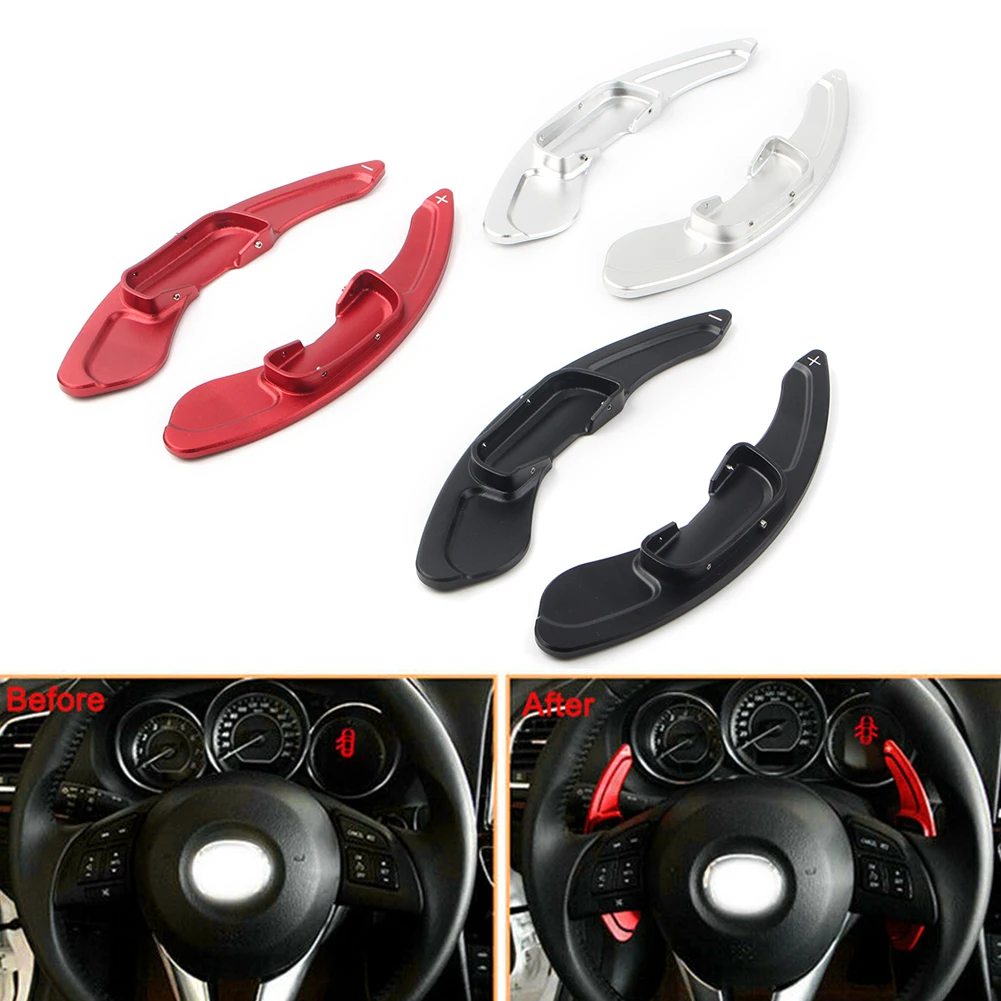Car Steering Wheel Shift Paddles Extension Shifter Aluminum For Mazda 3 Axela BM BN CX4 CX5 For Mazda 6 Atenza GJ GL
Car Steering Wheel Shift Paddles Extension Shifter Aluminum For Mazda 3 Axela BM BN CX4 CX5 For Mazda 6 Atenza GJ GL