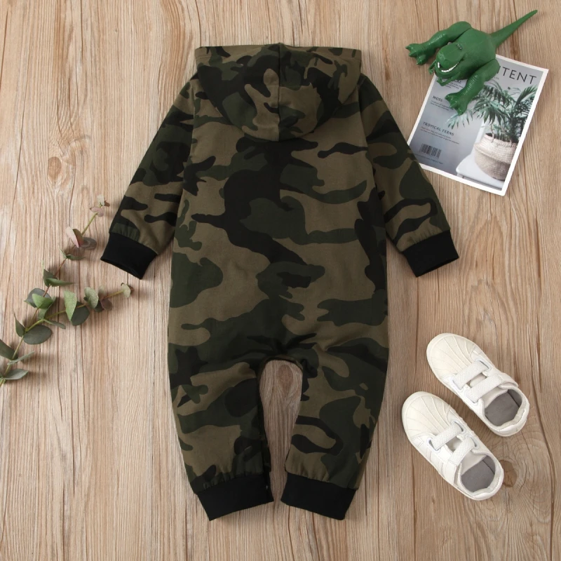 Toddler Baby Boy Girls Clothes Summer Fall Long Sleeve Outfits Cotton Camouflage Romper Infant Boy Clothing
Toddler Baby Boy Girls Clothes Summer Fall Long Sleeve Outfits Cotton Camouflage Romper Infant Boy Clothing