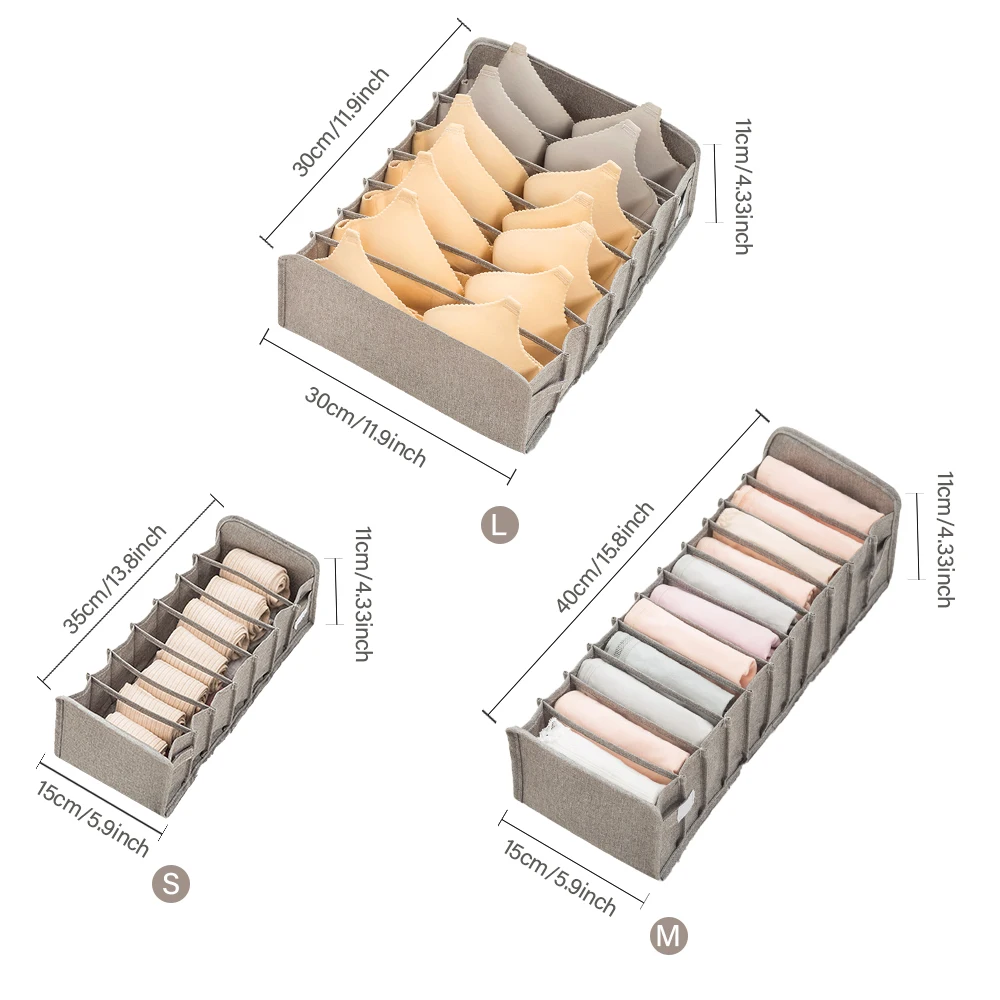 Foldable Underwear Organizer Storage Box Underwear Divider Storage Box For Household Accessories Household Clothes Storage Tools
Foldable Underwear Organizer Storage Box Underwear Divider Storage Box For Household Accessories Household Clothes Storage Tools