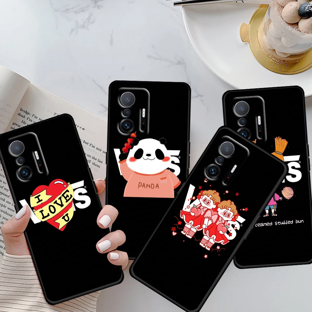 Cute Boy Girl Fashion Soft Shockproof Black Phone Case For Xiaomi Mi 11T Pro 11 10 Ultra Lite 11i 10i 10S 5G Cover
Cute Boy Girl Fashion Soft Shockproof Black Phone Case For Xiaomi Mi 11T Pro 11 10 Ultra Lite 11i 10i 10S 5G Cover