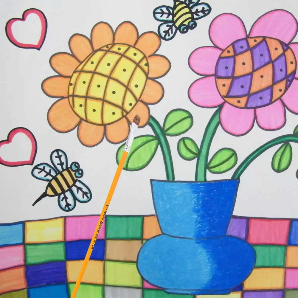 12Pcs Professional Paint Brushes Wood Handle Oil Painting Brush Gouache Acrylic Oil Painting Brush for Students Artists Use
12Pcs Professional Paint Brushes Wood Handle Oil Painting Brush Gouache Acrylic Oil Painting Brush for Students Artists Use