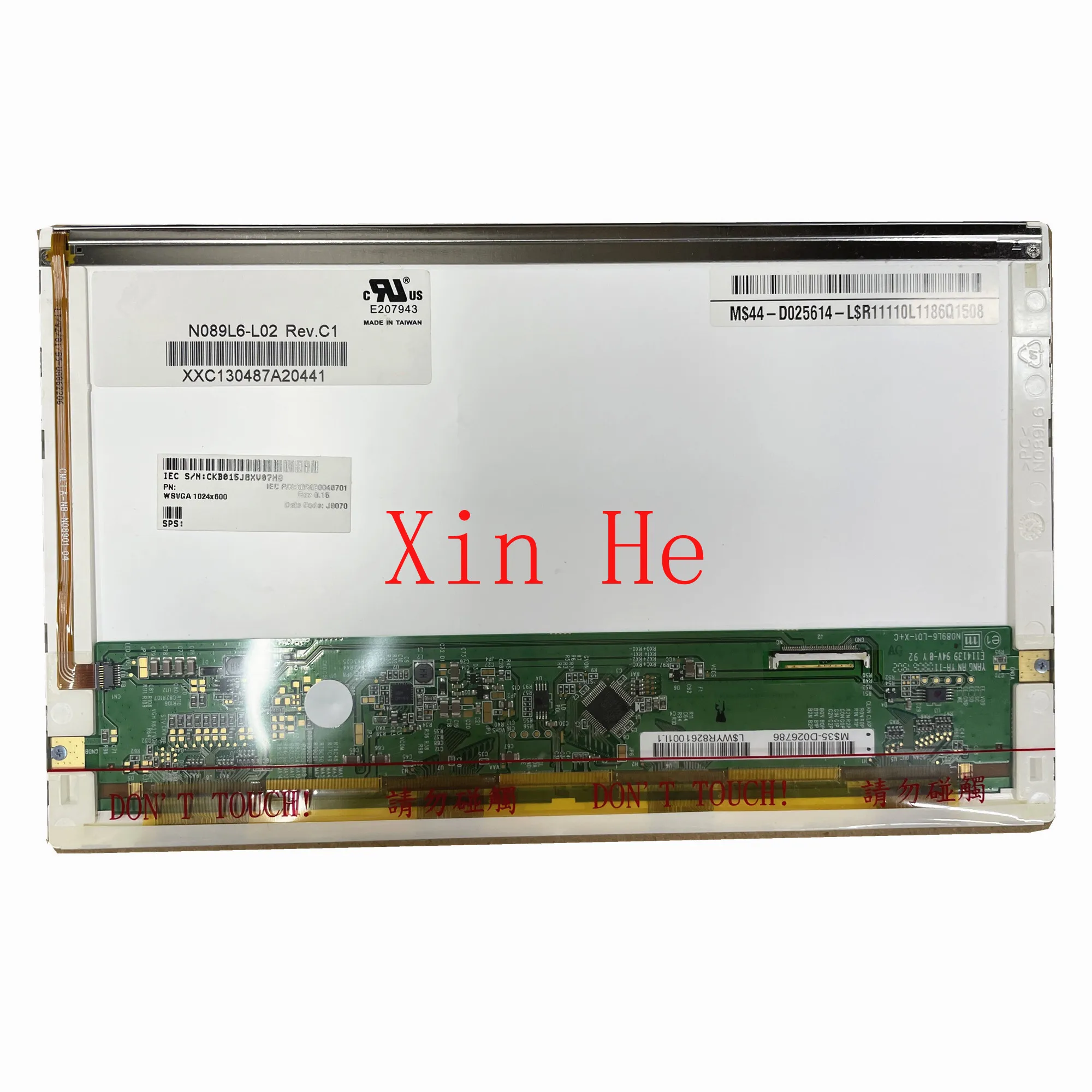 N089L6-L02 fit LP089WS1-TLA1 TLA2 N089L6-L04 L06 B089AW01 V.1 V.3 Laptop LCD Screen 1024*600 LVDS 40pins
N089L6-L02 fit LP089WS1-TLA1 TLA2 N089L6-L04 L06 B089AW01 V.1 V.3 Laptop LCD Screen 1024*600 LVDS 40pins