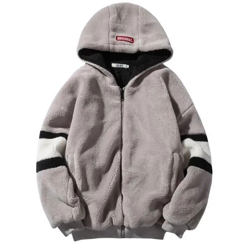 Winter Coats For Men Casual Velvet Warm Jacket Outerwear Zipper Lovers Sweetshirt Coat Korean Streetwear Fleece Hoodies Parkas
Winter Coats For Men Casual Velvet Warm Jacket Outerwear Zipper Lovers Sweetshirt Coat Korean Streetwear Fleece Hoodies Parkas
