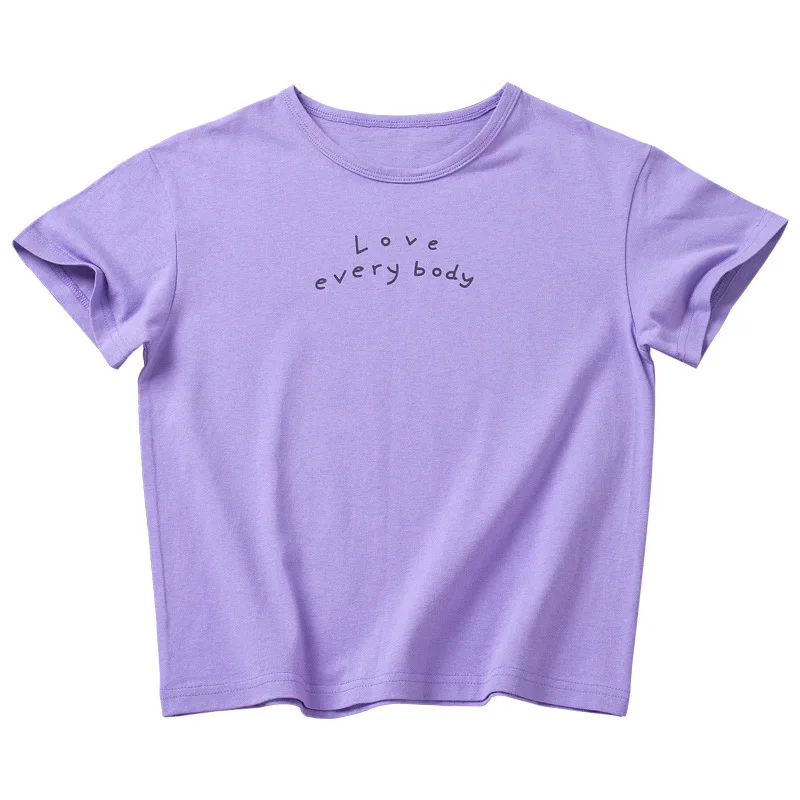 Girls T-shirt Summer 2021 New Children's Short-sleeved Girls Tide Children's Fashion Korean Style Tops Parent-child Wear
Girls T-shirt Summer 2021 New Children's Short-sleeved Girls Tide Children's Fashion Korean Style Tops Parent-child Wear