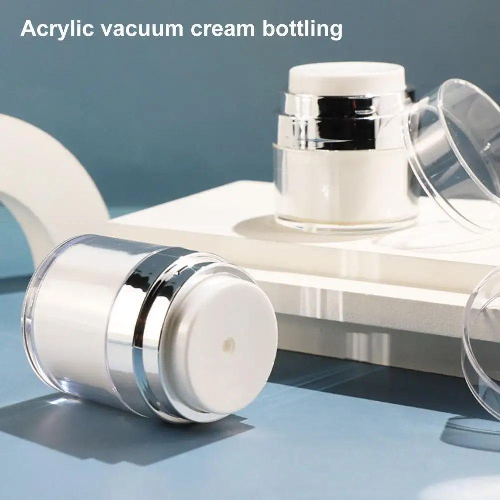 15ml/30ml/50ml Eco-friendlyCream Bottle Portable Leak-proof Empty Airless Moisturizer Face Cream Dispenser for Travel
15ml/30ml/50ml Eco-friendlyCream Bottle Portable Leak-proof Empty Airless Moisturizer Face Cream Dispenser for Travel