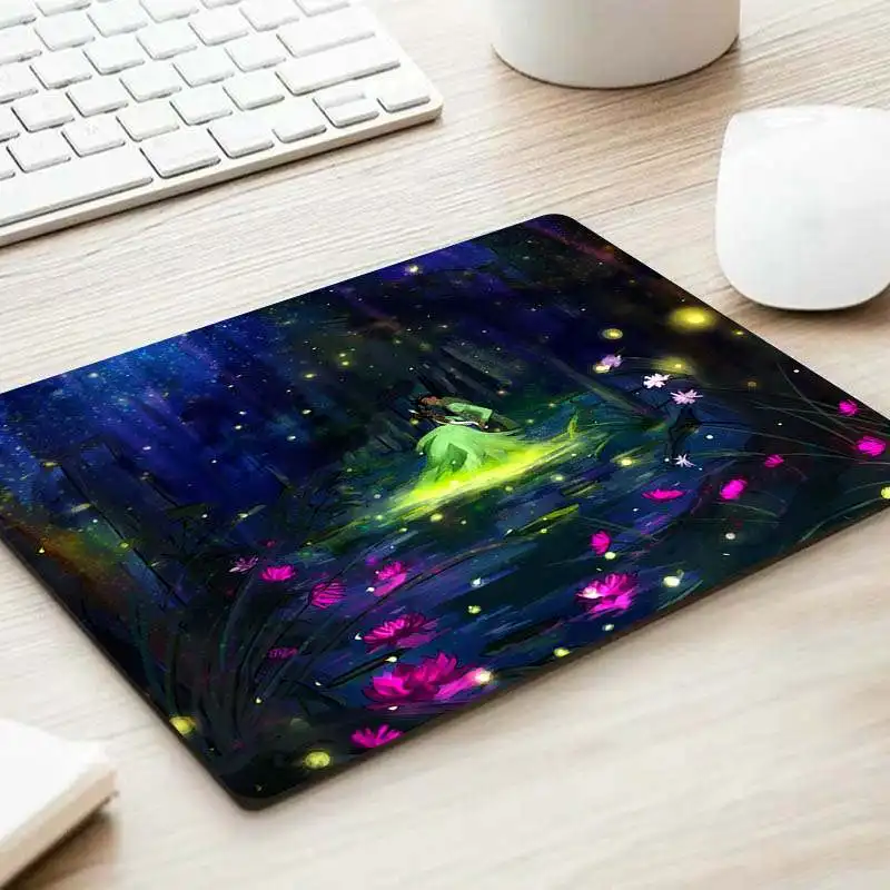 Disney Tiana Princess Frog Prince small Mouse pad PC Computer mat Rubber PC Computer Gaming mouse pad
Disney Tiana Princess Frog Prince small Mouse pad PC Computer mat Rubber PC Computer Gaming mouse pad