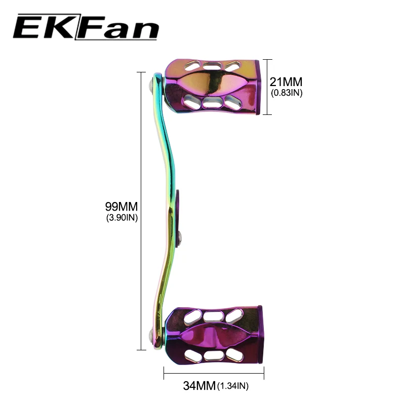 EKFan 10 см 8*5 мм Размер отверстия рыболовная ручка для литья приманки и капли воды