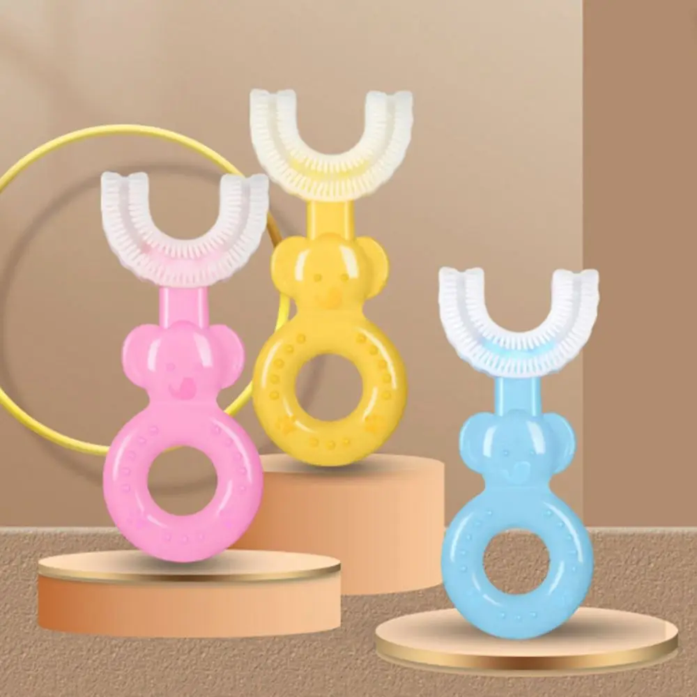 Зубная щетка U-образная силиконовая для детей 2-12 лет 
Зубная щетка U-образная силиконовая для детей 2-12 лет