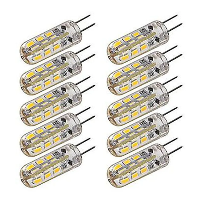 10pcs G4 Led Bulb 2W 12V/AC220V 3014SMD 24led Silicone Lamp Warm white/White l 360 Degree Angle LED Light
10pcs G4 Led Bulb 2W 12V/AC220V 3014SMD 24led Silicone Lamp Warm white/White l 360 Degree Angle LED Light