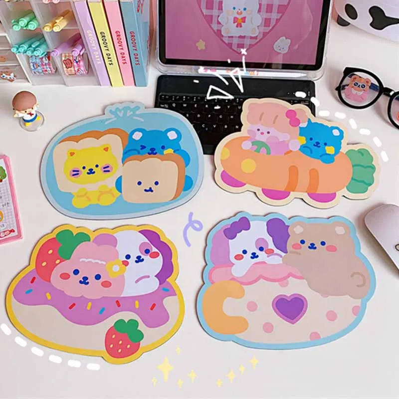 Kawaii Bear Mouse Pad Small Girl Ins Girl Table Mat Creative Cushion Japanese Computer Keyboard Mat Silicone Coaster Cup Mats
Kawaii Bear Mouse Pad Small Girl Ins Girl Table Mat Creative Cushion Japanese Computer Keyboard Mat Silicone Coaster Cup Mats