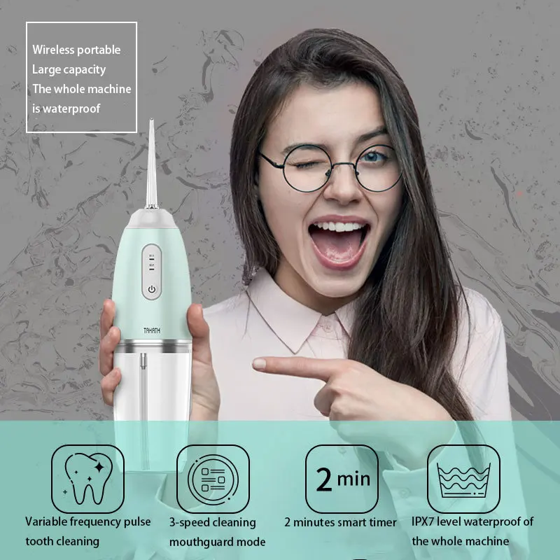 3 Modes Portable Oral Irrigator 230ml Collapsible Dental Water Flosser USB Charge Irrigator Dental Water Floss Tip Teeth Cleaner
3 Modes Portable Oral Irrigator 230ml Collapsible Dental Water Flosser USB Charge Irrigator Dental Water Floss Tip Teeth Cleaner