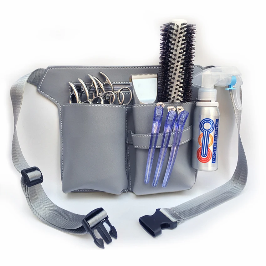Hairdressing Scissors Kit Bag With Waist Belt, Larger Capacity Hair Clips Curling Combs Storage Bags Holders Scissors Pouch 
Hairdressing Scissors Kit Bag With Waist Belt, Larger Capacity Hair Clips Curling Combs Storage Bags Holders Scissors Pouch