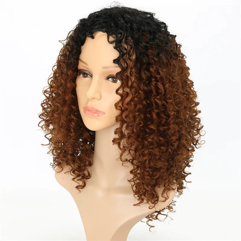 18Inch Long Afro Kinky Curly Wig Natural Curly Brown Wig for Black Women Heat Resistant Synthetic Fibre Cosplay Lolita Curls Wig
18Inch Long Afro Kinky Curly Wig Natural Curly Brown Wig for Black Women Heat Resistant Synthetic Fibre Cosplay Lolita Curls Wig