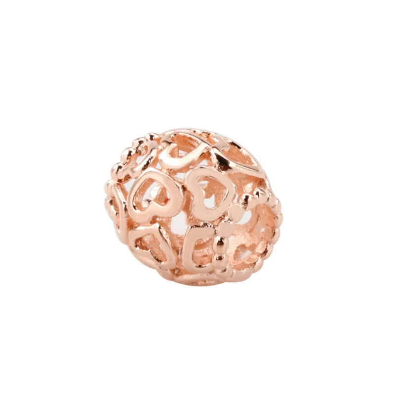 Amas S925 Sterling Silver Opens The Charm Of Your Heart Beaded Hollow Heart-shaped Accessories
Amas S925 Sterling Silver Opens The Charm Of Your Heart Beaded Hollow Heart-shaped Accessories