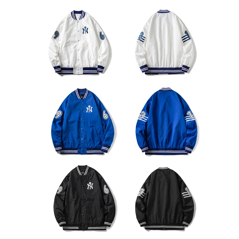 Hot selling Thin Women's Baseball Uniform Embroidery Coat Men's Jacket Spring Autumn Unisex Couple casual coat M-2XL
Hot selling Thin Women's Baseball Uniform Embroidery Coat Men's Jacket Spring Autumn Unisex Couple casual coat M-2XL