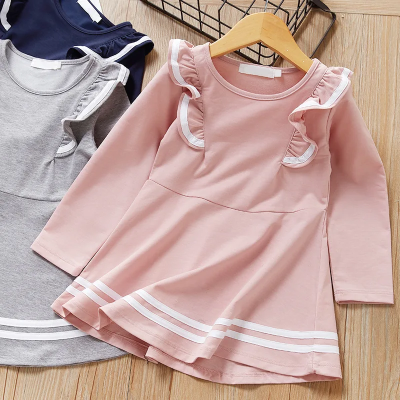Kids Clothes Autumn Girls Dress Long Sleeve A-Line Student Dresses For Girls Birthday Party Dress Children Clothes vestidos 2020
Kids Clothes Autumn Girls Dress Long Sleeve A-Line Student Dresses For Girls Birthday Party Dress Children Clothes vestidos 2020