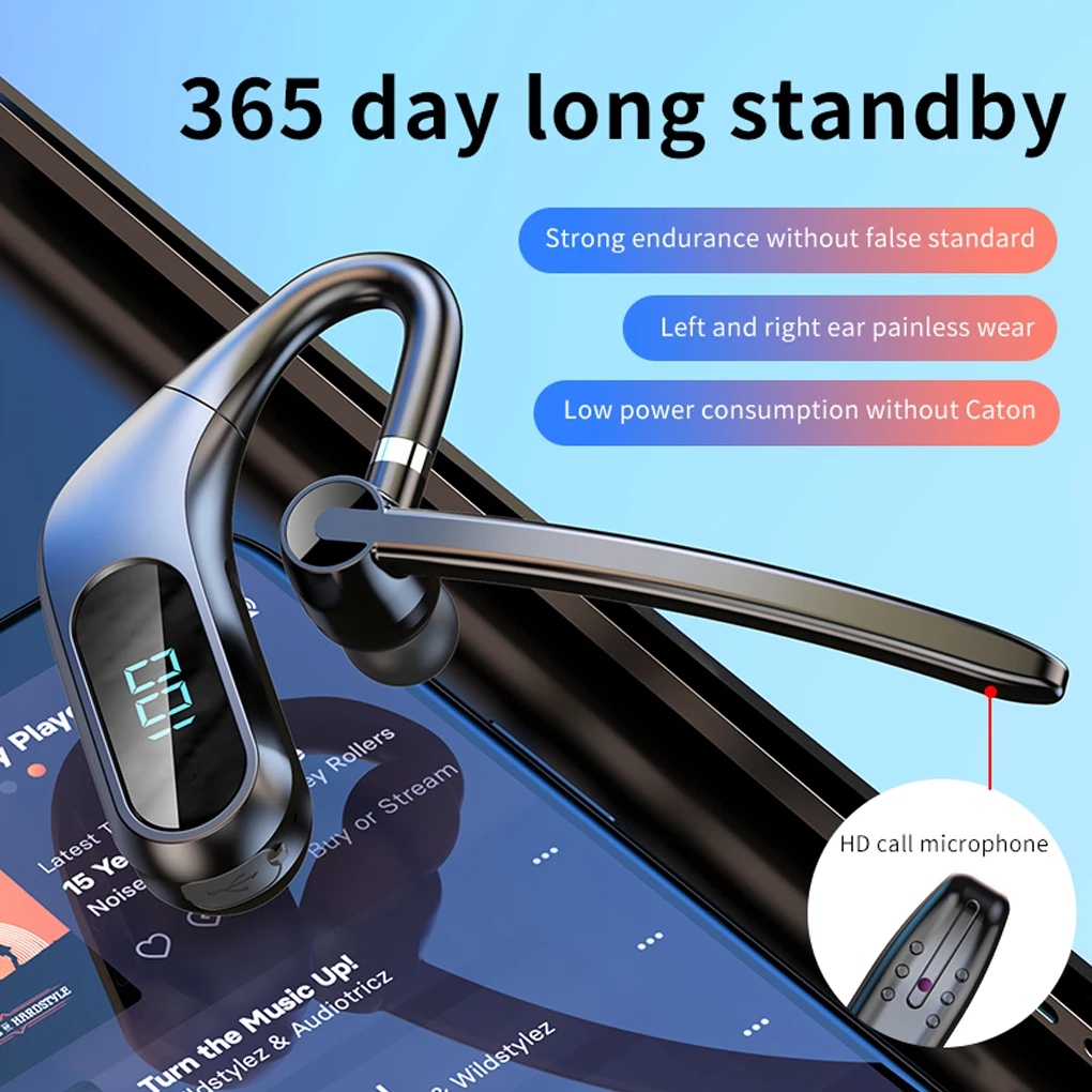 Headphone Wireless Earphone Bluetooth-compatible V5.0 Earbud Meeting Rotatable 25Hours Play Time Sound with Built-in Microphone
Headphone Wireless Earphone Bluetooth-compatible V5.0 Earbud Meeting Rotatable 25Hours Play Time Sound with Built-in Microphone