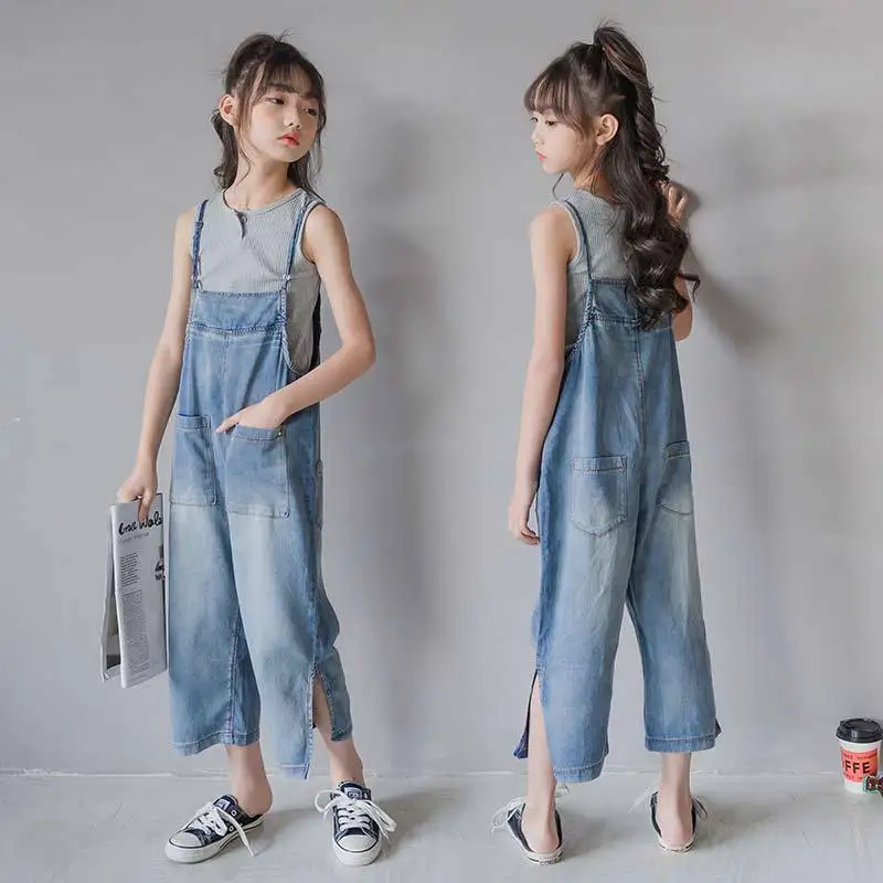 6 To 16 Years, Kids Overalls 2022 New Summer Girls Jeans Teen Ankle Length Baby Cotton Trousers Straight Fashion,#6207
6 To 16 Years, Kids Overalls 2022 New Summer Girls Jeans Teen Ankle Length Baby Cotton Trousers Straight Fashion,#6207