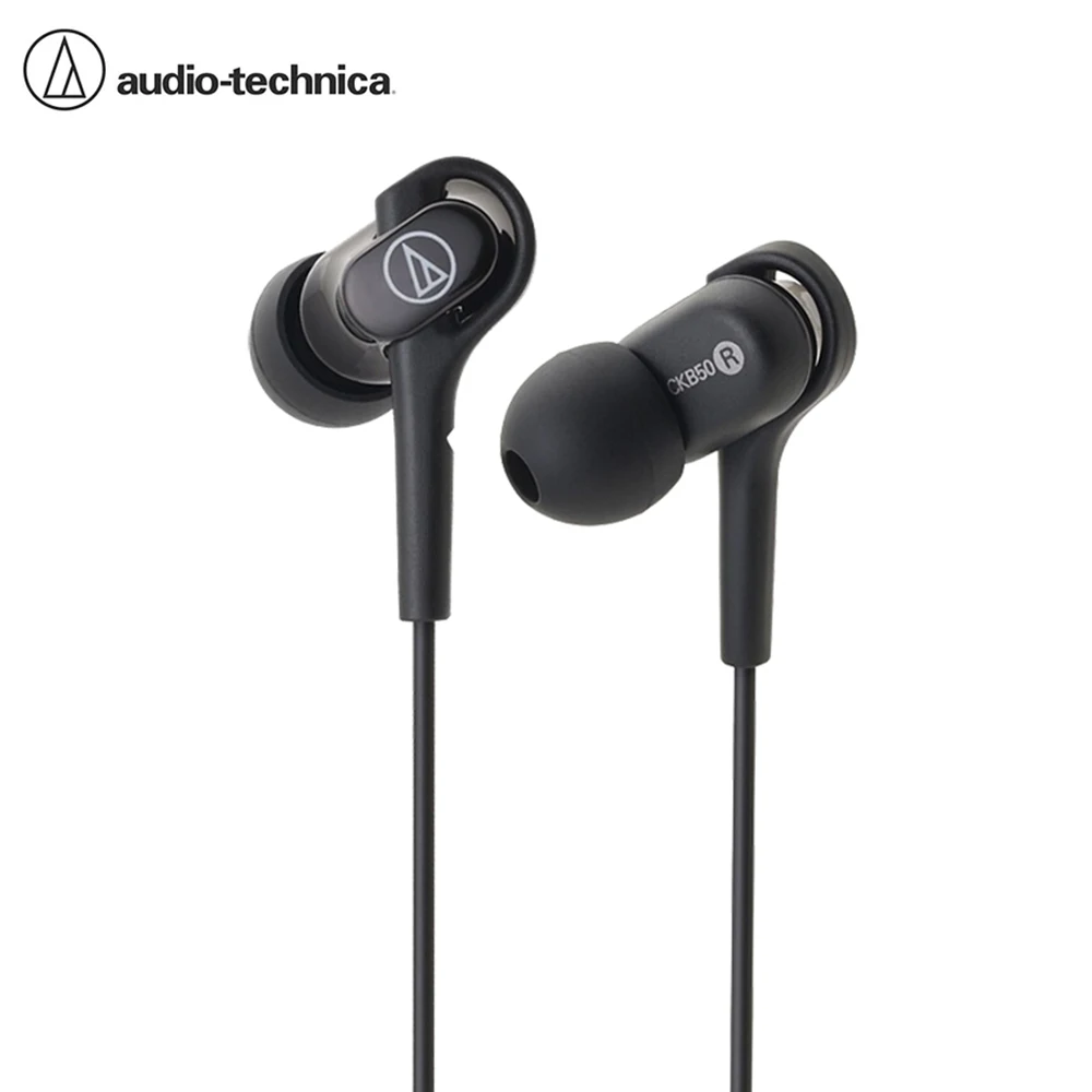 

Проводные наушники-вкладыши Audio-Technica ATH-CKB50 3,5 мм, сбалансированные арматурные басы, Hi-Fi спортивные наушники, игровая гарнитура для iPhone/Android