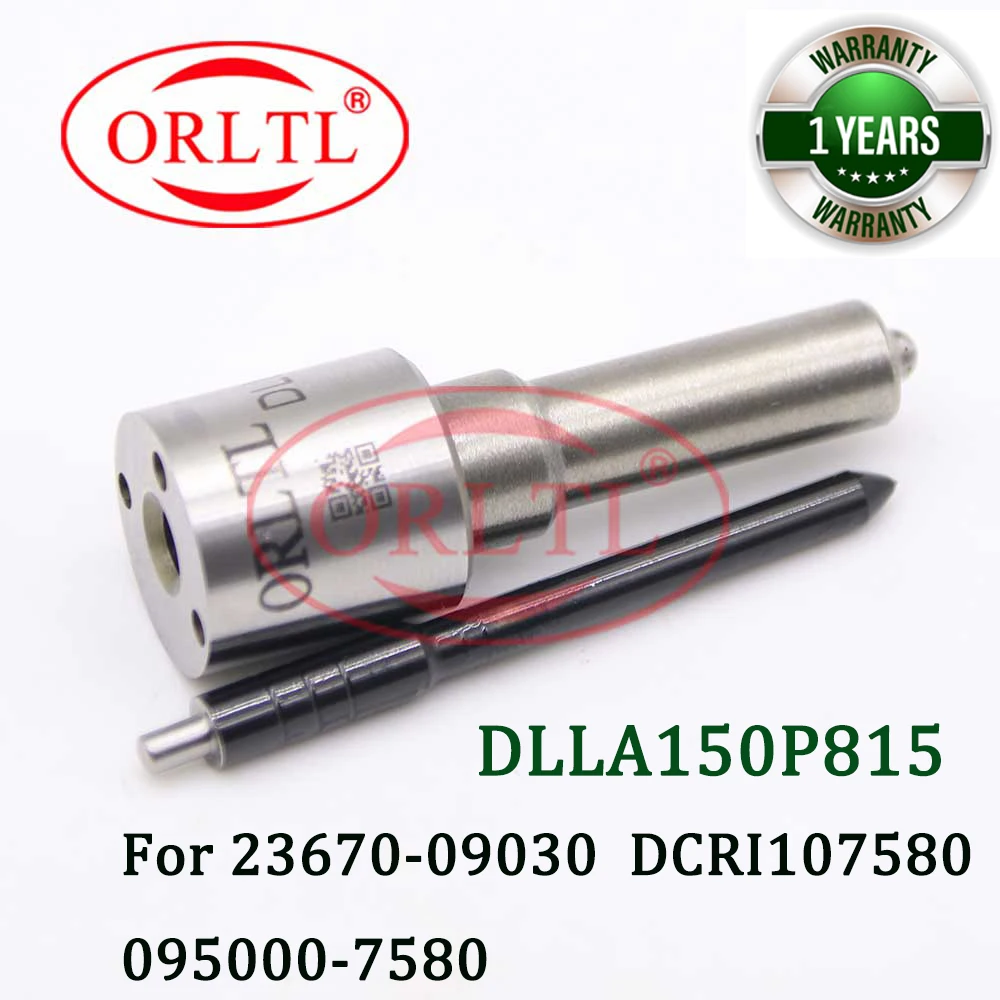 

7581 Oil Injection Nozzle DLLA150P815 093400-8150 Injector Nozzle DLLA 150P 815 for 095000-7580 23670-09030 DCRI107580
