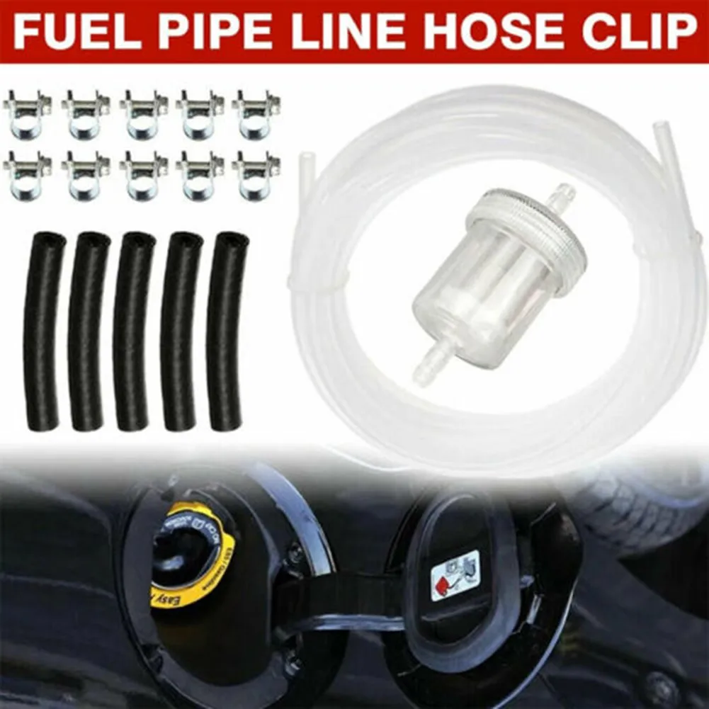 5M Car Fuel Hose Clips Filter Pipe Line Set For Webasto Eberspacher Diesel Heater With Pipe Connectors Clips
5M Car Fuel Hose Clips Filter Pipe Line Set For Webasto Eberspacher Diesel Heater With Pipe Connectors Clips