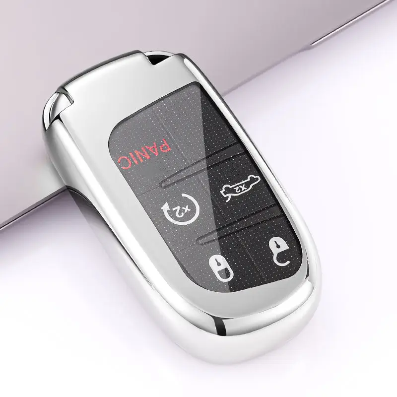 Soft TPU Car Key Case Cover For Jeep Grand Cherokee Dodge Charger Dart Challenger Durango Accessories
Soft TPU Car Key Case Cover For Jeep Grand Cherokee Dodge Charger Dart Challenger Durango Accessories