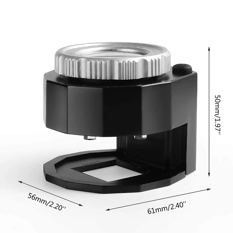 30X Illuminated Magnifying Glass Jewelers Loupe LED UV Desktop Metal Magnifier 203C
30X Illuminated Magnifying Glass Jewelers Loupe LED UV Desktop Metal Magnifier 203C