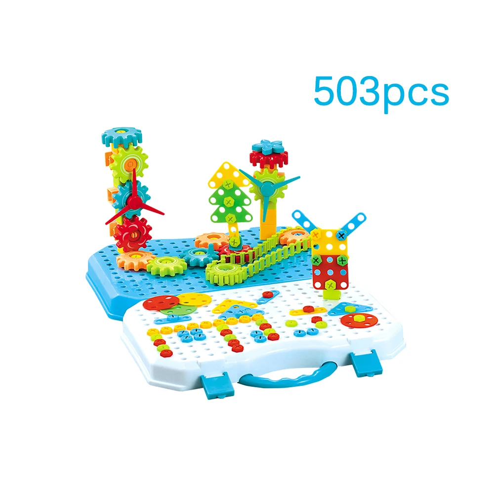 Children'S Screw Building Block Toy DIY Assembly Tool Set IQ Brain Training Toy Creative Christmas Birthday Gift For Children
Children'S Screw Building Block Toy DIY Assembly Tool Set IQ Brain Training Toy Creative Christmas Birthday Gift For Children