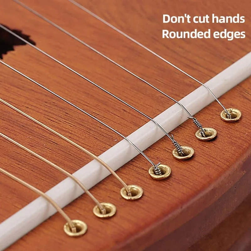 Lyre Harp,Greek Violin,16 String Harp Solid Wood Mahogany Lyre Harp with Tuning Wrench for Music Lovers Beginners,Etc
Lyre Harp,Greek Violin,16 String Harp Solid Wood Mahogany Lyre Harp with Tuning Wrench for Music Lovers Beginners,Etc