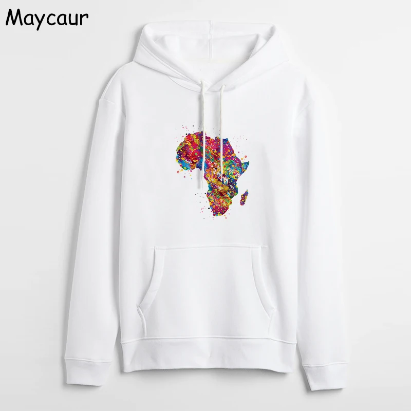 New Watercolor Africa Map Graphic Hoodie For Unisex Harajuku African Heritage Pure Cotton Sweatshirt Afro Word Print Fashion Top
New Watercolor Africa Map Graphic Hoodie For Unisex Harajuku African Heritage Pure Cotton Sweatshirt Afro Word Print Fashion Top