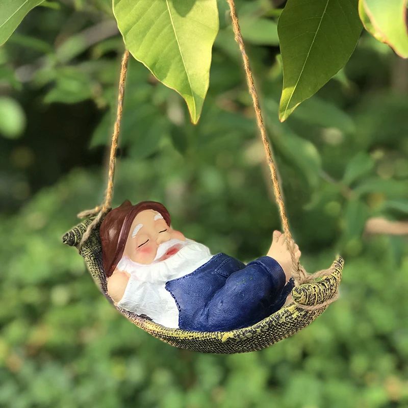 Hanging Gnome Garden Statue Waterproof Resin Ornament Decorative Santa Doll Craft for Yard Lawn Gift L19cm*W9cm*H8cm STTA889
Hanging Gnome Garden Statue Waterproof Resin Ornament Decorative Santa Doll Craft for Yard Lawn Gift L19cm*W9cm*H8cm STTA889