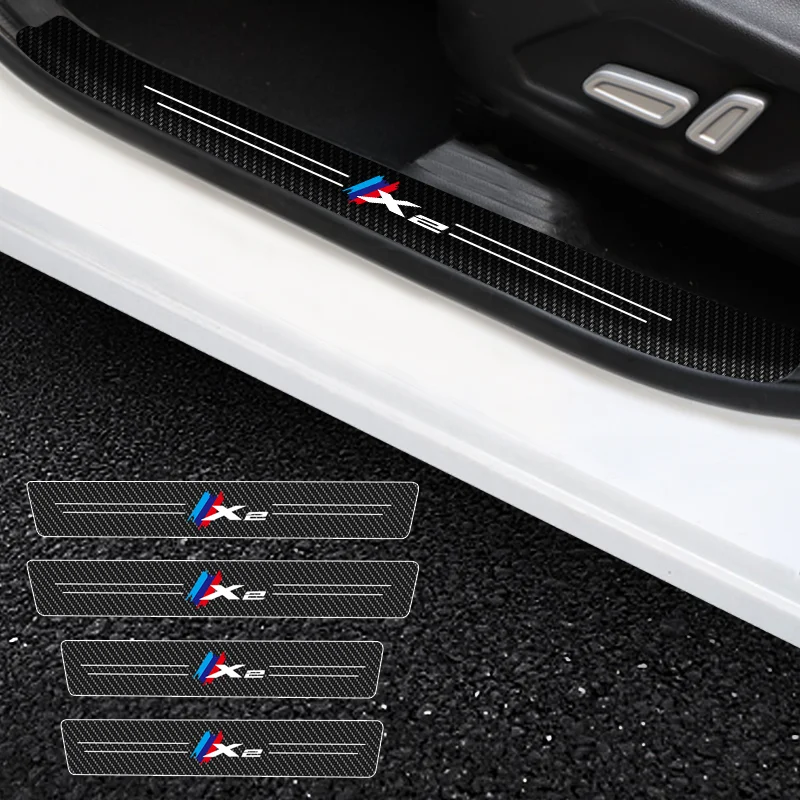 Car Door Threshold Scuff Plate Carbon Fiber Sill Protector Stickers For BMW X2 2017 2018 2019 2020 Auto Door Entry Pedal Guards
Car Door Threshold Scuff Plate Carbon Fiber Sill Protector Stickers For BMW X2 2017 2018 2019 2020 Auto Door Entry Pedal Guards