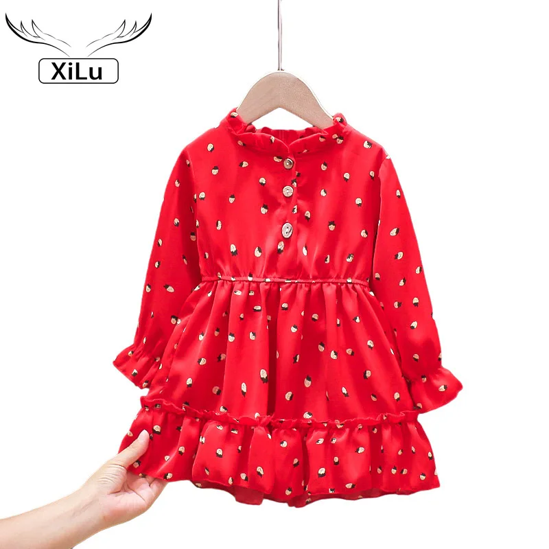 Girls Long Sleeve Red Dress Toddler Girl Fall Clothes Kids Dresses for Girls Flower Girl Dresses Toddler Girl Christmas Outfits
Girls Long Sleeve Red Dress Toddler Girl Fall Clothes Kids Dresses for Girls Flower Girl Dresses Toddler Girl Christmas Outfits