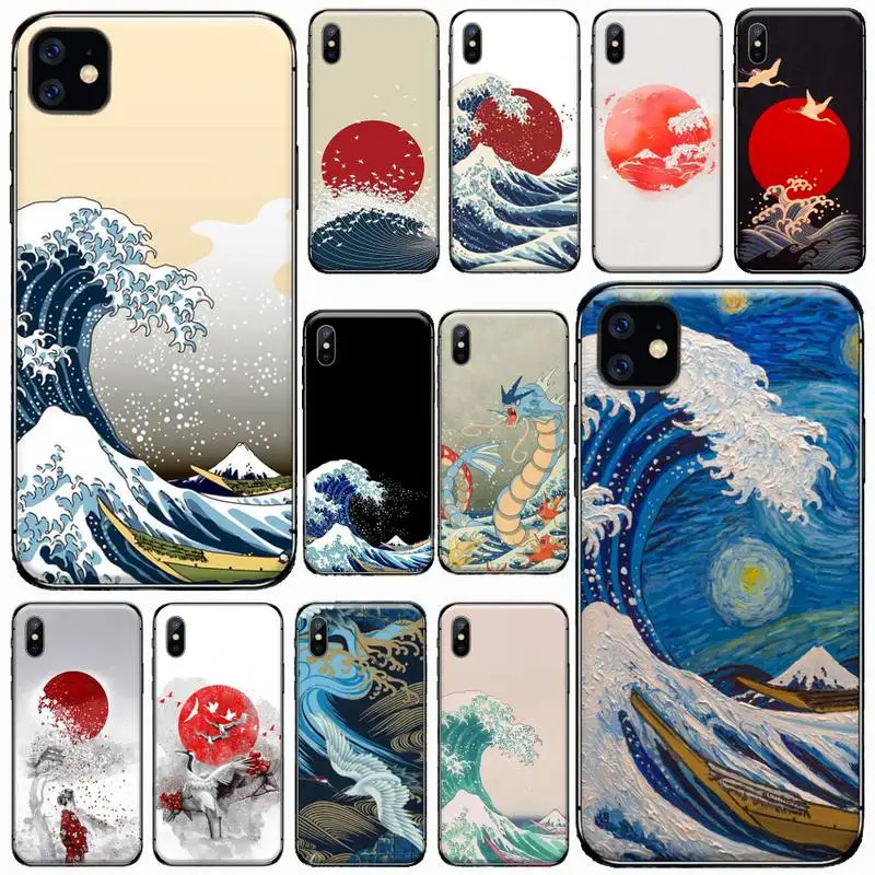 Wave Art Japanese Green Illust Phone Case for iPhone 11 12 pro XS MAX 8 7 6 6S Plus X 5S SE 2020 XR mini
Wave Art Japanese Green Illust Phone Case for iPhone 11 12 pro XS MAX 8 7 6 6S Plus X 5S SE 2020 XR mini