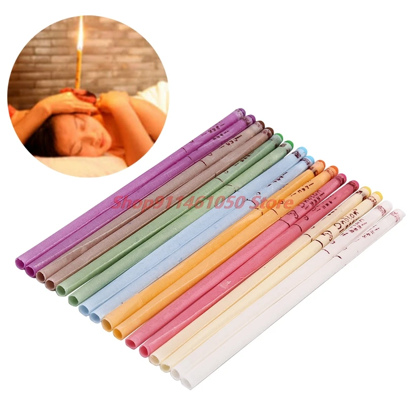 New 100PC Ear Cleaning Candle Natural Candling Earwax Removal & Treatment Ear wax Removal Indian Coning Fragrance Ear Candle 
New 100PC Ear Cleaning Candle Natural Candling Earwax Removal & Treatment Ear wax Removal Indian Coning Fragrance Ear Candle