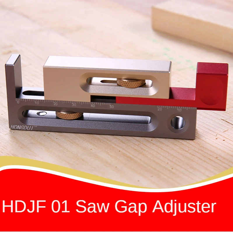 Woodworking Gap Gauge Regulator Aluminum Alloy Measuring Block Line Ruler Sawtooth Ruler Marking Gap Gauge Measuring Tool
Woodworking Gap Gauge Regulator Aluminum Alloy Measuring Block Line Ruler Sawtooth Ruler Marking Gap Gauge Measuring Tool