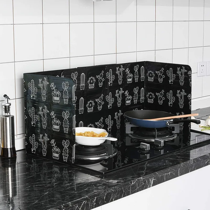 1Pc Oil Splatter Screens Gas Stove Splash Proof Baffle Aluminium Foil Plate Household Accessory Kitchen Cooking Tools & Gadgets
1Pc Oil Splatter Screens Gas Stove Splash Proof Baffle Aluminium Foil Plate Household Accessory Kitchen Cooking Tools & Gadgets