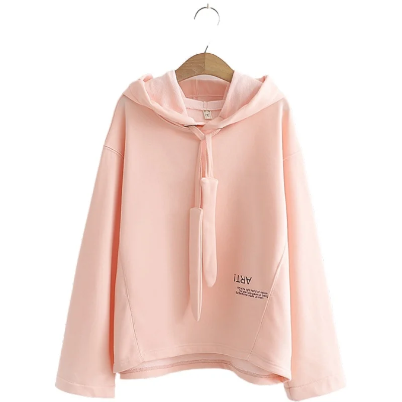 Pink Solid Women Hooded Sweatshirt Letter Print Drawstring Hoodies 2020 Autumen Winter Clothes Korean Style Female Basic Tops
Pink Solid Women Hooded Sweatshirt Letter Print Drawstring Hoodies 2020 Autumen Winter Clothes Korean Style Female Basic Tops