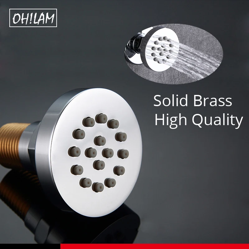 Форсунки для душа, латунные, хромированные, настенные
Форсунки для душа, латунные, хромированные, настенные