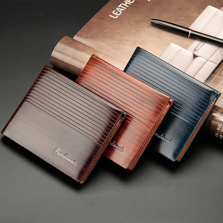 2021 New Short Men's Business Wallet Casual Fashion Horizontal Student Wallet Credit Card Money Purses PU Skin Giving Gifts
2021 New Short Men's Business Wallet Casual Fashion Horizontal Student Wallet Credit Card Money Purses PU Skin Giving Gifts